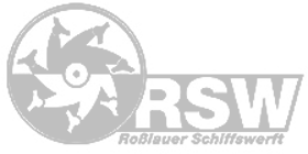 RSW - Roßlauer Schiffswerft Logo